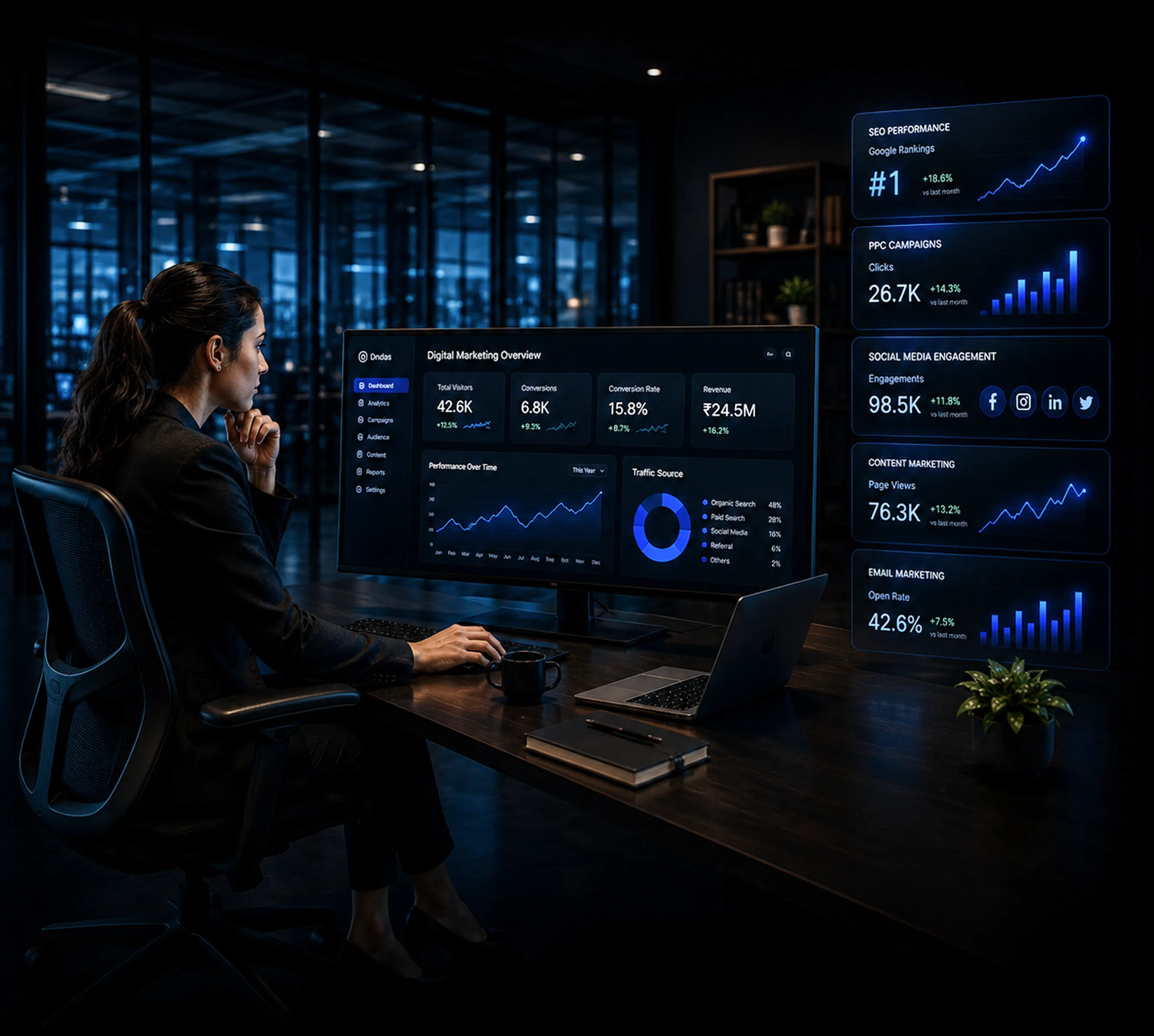 Digital Marketing Dashboard Analytics Digital Marketing Dashboard Analytics